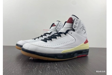 Jordan 2 red white Retro 1102